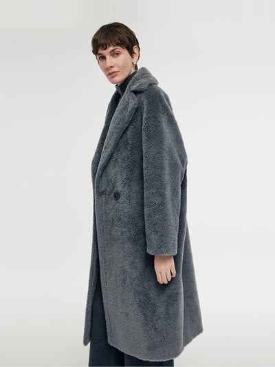 Wool Unisex Teddy Overcoat