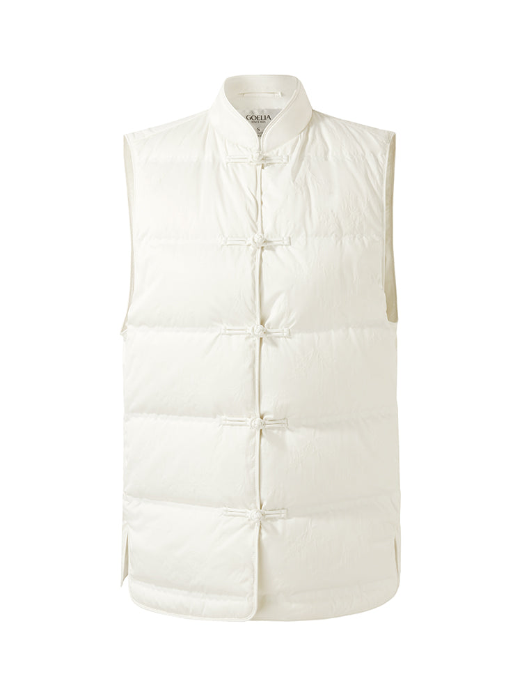 New Chinese-Style Goose Down Vest