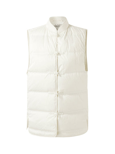 New Chinese-Style Goose Down Vest