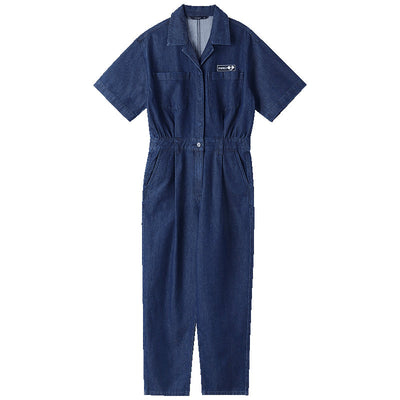 Denim Full Length Jumpsuit