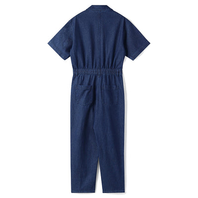 Denim Full Length Jumpsuit