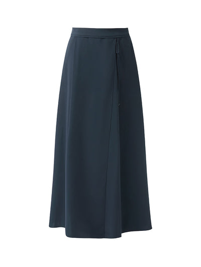 Triacetate A-Line Women Half Skirt