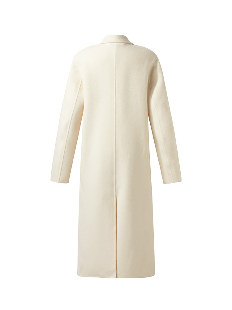 Cashmere Wool Women Wrap Overcoat