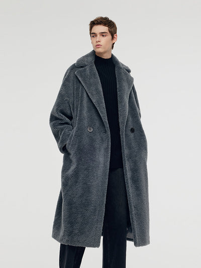 Wool Unisex Teddy Overcoat