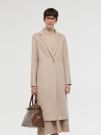 Wool Alpaca Women Overcoat