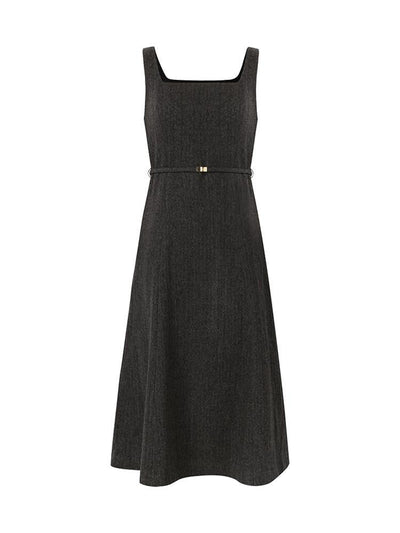 Washable Woolen Vest Dress