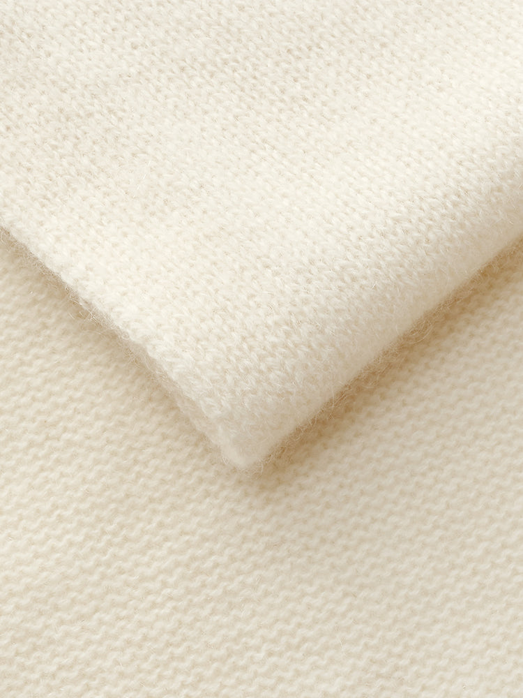 100% Cashmere Plain Scarf