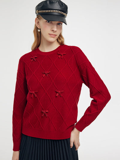 Tencel Wool Blend Women Sweater