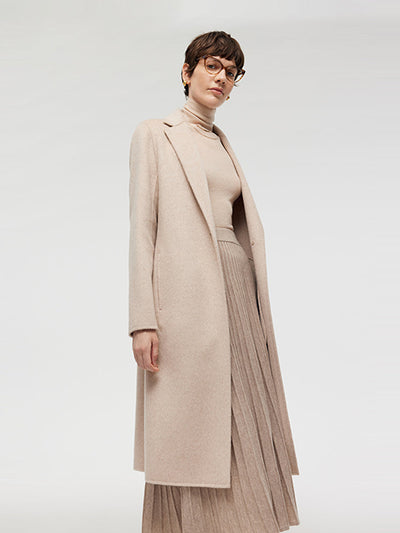 Wool Alpaca Women Overcoat