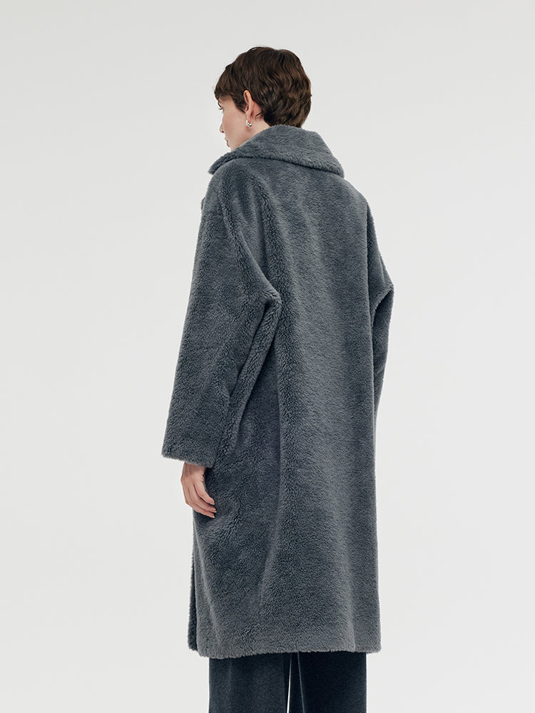 Wool Unisex Teddy Overcoat