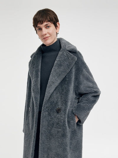 Wool Unisex Teddy Overcoat