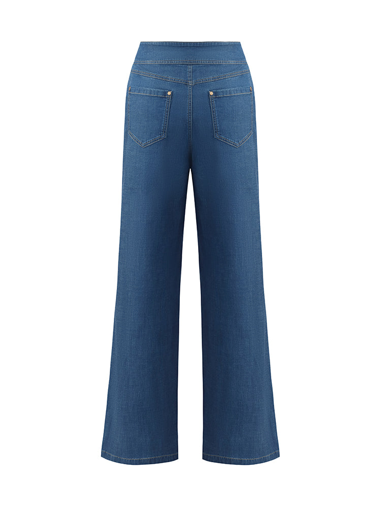 Denim Straight High-Waisted Women Jeans