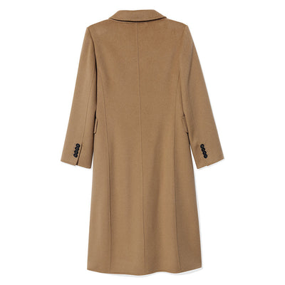 Cashmere Double Face Mid-Length Women Coat