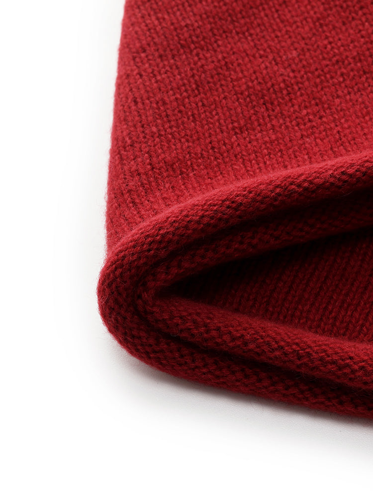 100% Cashmere Knit Beanie