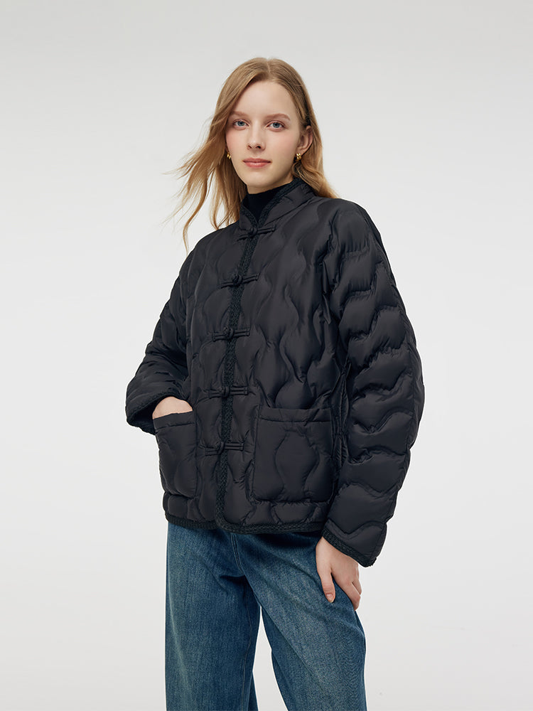 New Chinese-Style Lightweight Goose Down Jacket